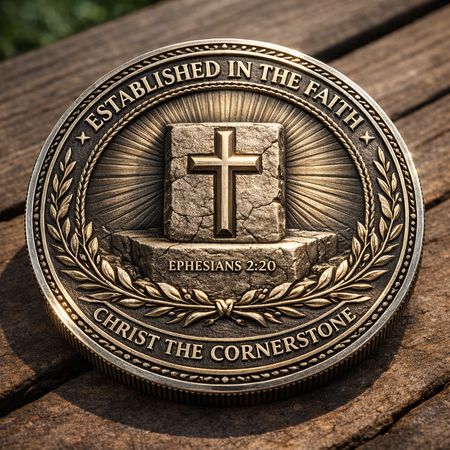 🏆New Year 60% OFF- Rooted in Christ Commemorative Coin