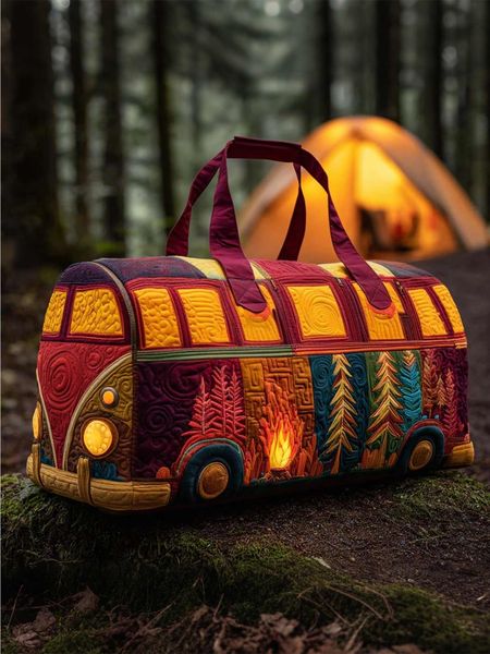 Cozy Nights  Quilted Duffle Bag
