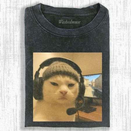 WACKY CAT T-SHIRT