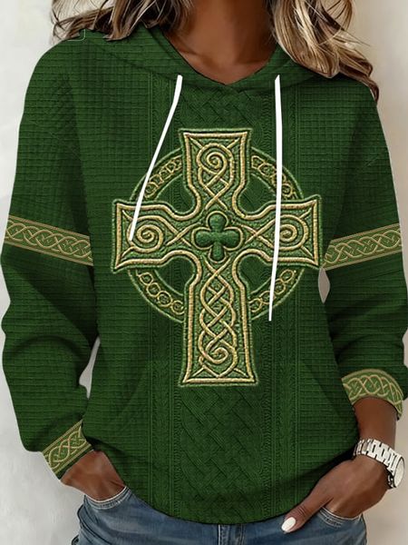 Women's St Patrick's Day Print Sweatshirt