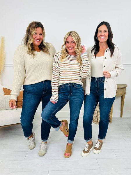 Judy Tummy Control Coolest Boyfriend Jeans(Buy 2 Free Shipping)