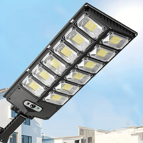 High Lumen Ip65 Waterproof Remote Control in One Integrated Outdoor Solar Lamp Led Solar Street Light
