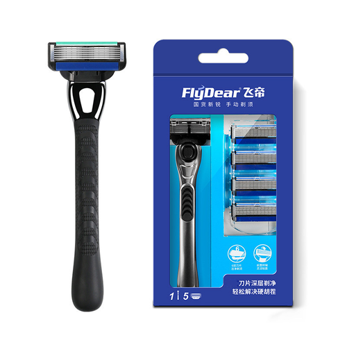 6 Pro 3D Motion Razor System - 1 Handle + 5 Cartridge Set