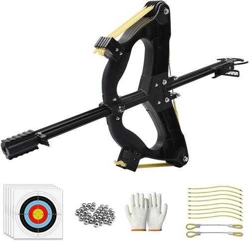 Ball bearing bow Compound bow set Steel ball Right hand hunting bow Suitable for adults Compound pulley bow Continuous shooting