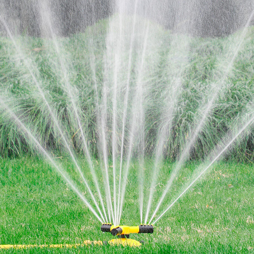 360 Degrees Automatic Rotation Garden Sprinklers Courtyard Lawn Large Area Coverage Sprinkler Irrigation Water Gardening Tools