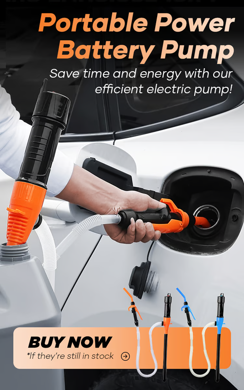 Portable Power Battery Pump