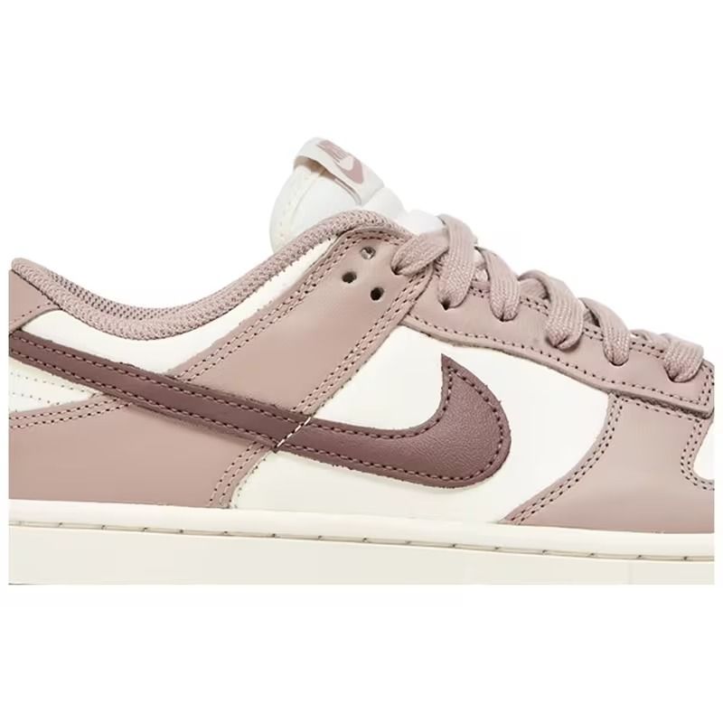 Nike DUNK LOW women's beige sneakers, comfortable footwear for everyday styling, school, walks, and an active day