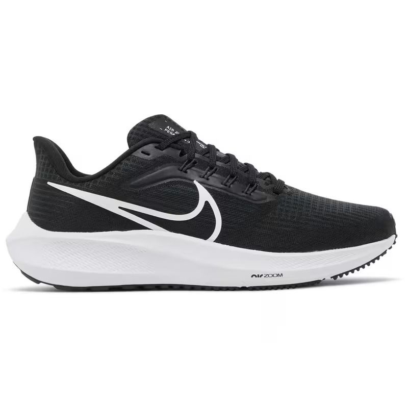 Nike Air Zoom Pegasus 39 Sneakers, women's running shoes for asphalt and road running, black color, lightweight athletic footwear with comfortable cushioning, model DH4072-001
