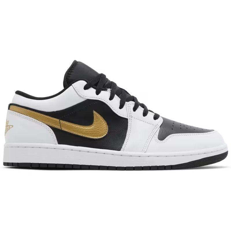 Jordan 1 Low Sneakers in white, men's lifestyle casual sneakers, premium comfortable footwear, model 553558-172