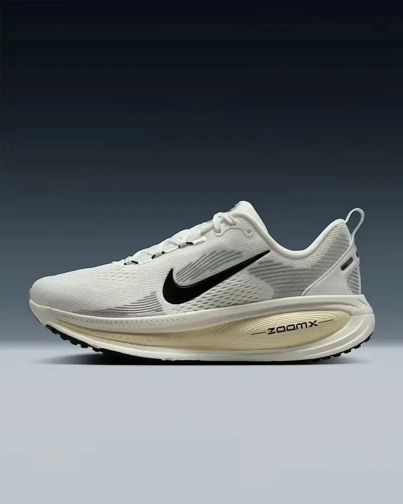 Nike ZoomX Vomero 18 Men Running Shoes White Cream | Cushion Breathable Road Sneakers HM6803-101
