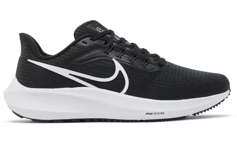 Nike Air Zoom Pegasus 39 Sneakers, women's running shoes for asphalt and road running, black color, lightweight athletic footwear with comfortable cushioning, model DH4072-001