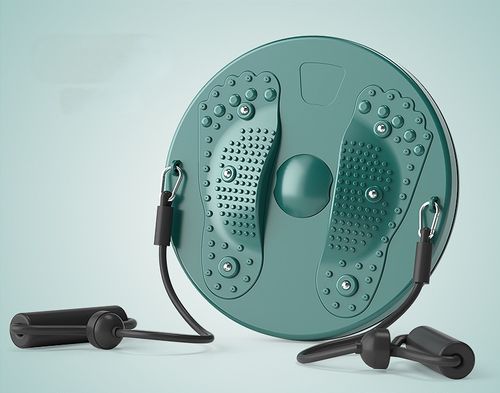 Massage Waist Twisting Board with Pull Rope