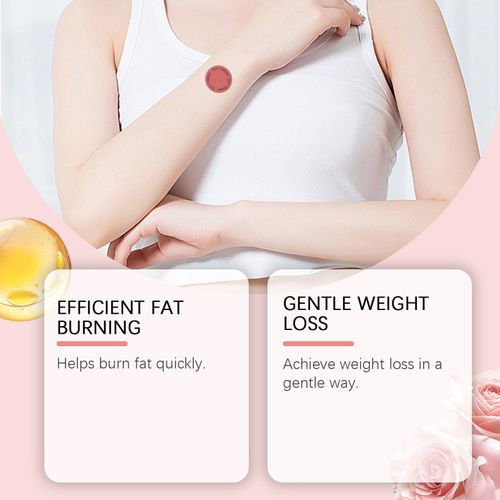 Hot - selling Beauty Fat - burning Patch. Just stick it on easily to firm the skin and make the body light. With 100% natural herbal essence, it is gentle and skin - friendly. Buy one, get one free