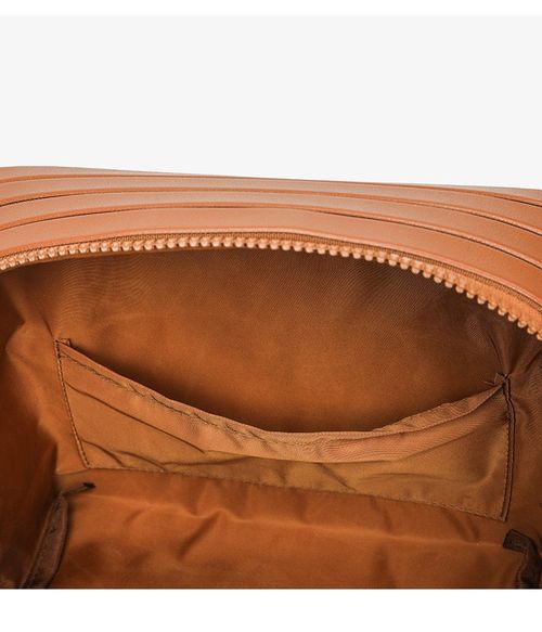 Pink Rhombus Zipper Makeup Bag Portable Cosmetics Organizer Travel Toiletry Bag