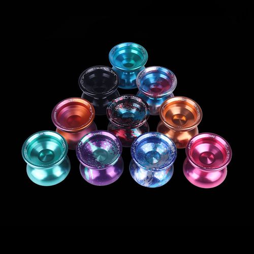 LESHARE BALDR-T1 Professional Unresponsive Yo-Yo | CNC 6061 Aluminum Yo-Yo with 10-Ball Gold Bearing for Advanced Players （pink）