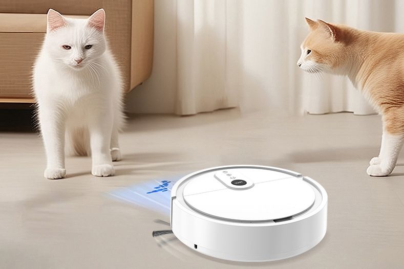 Pet Hair Cleaning Robot – Smart, Quiet & Perfect for Pet Homes