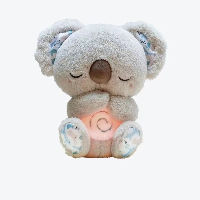 Soothing Breathing Sleep Plush Toy 🌙💤 – Calming Bedtime Companion for Babies & Kids