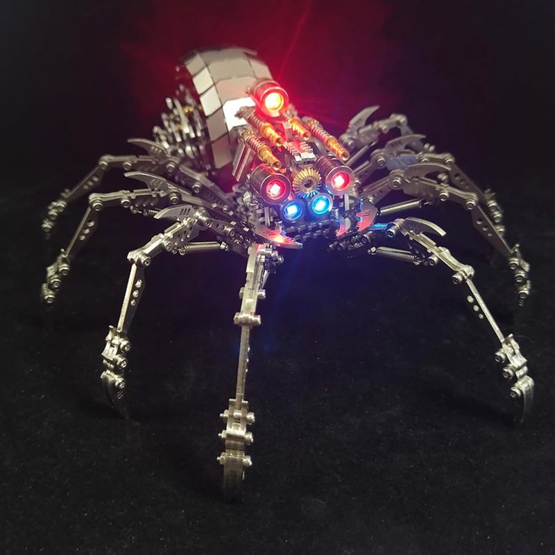3D DIY Mechanical Spider 🕷️⚙️ – Build, Create & Explore Mechanical Fun