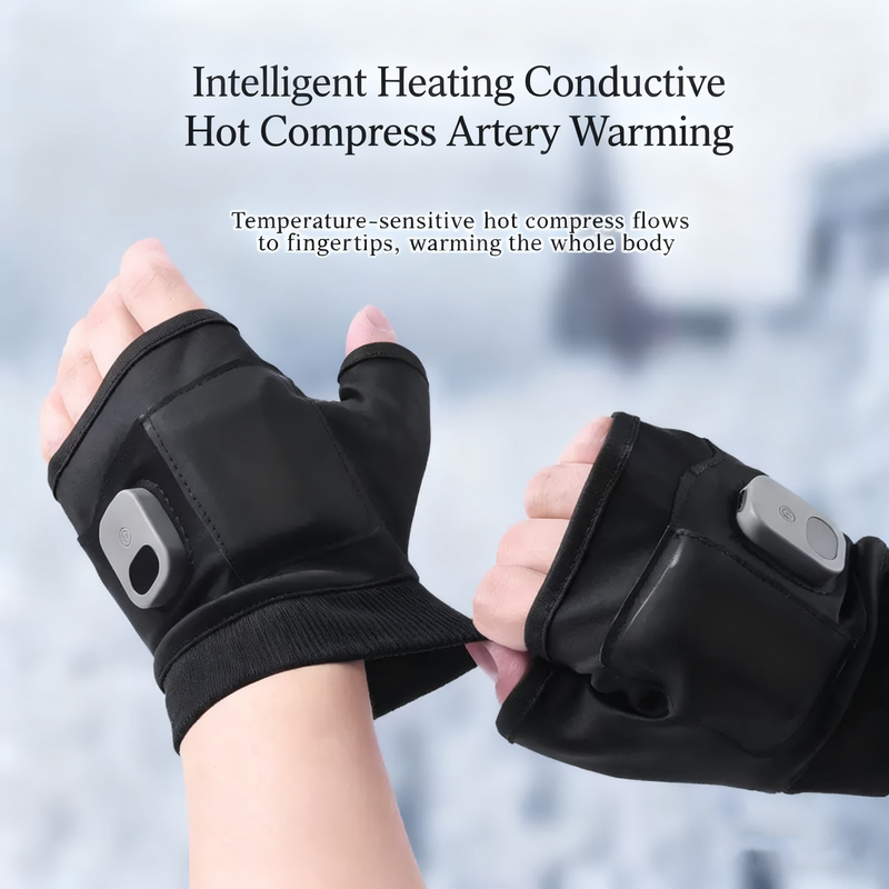 🧤 Heated Fingerless Gloves for Fishing & Outdoor Work