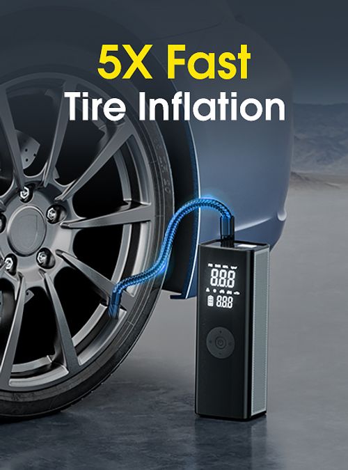 Tire Inflator Portable Air Compressor,