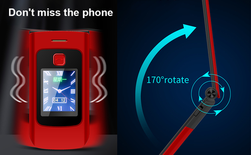 EBTOOLS Senior Flip Phone