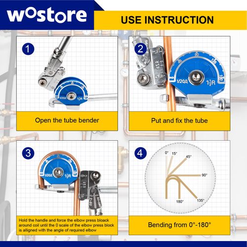 180 Degree Tubing Bender,