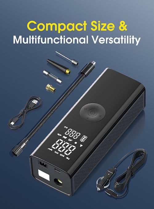 Tire Inflator Portable Air Compressor,