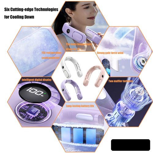 Bladeless Neck Fan with