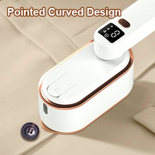 Travel Steamer Iron for Clothes 1200W Handheld Size Portable Travel Steamer, 3 Steam Levels Clothes Steamer with LCD Screen, 10S Fast Heat-up Steamer for Dress Shirt Home Travel Gray Purple