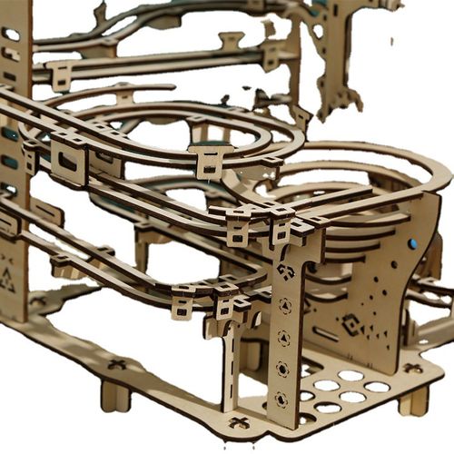 3D Wooden Puzzle Marble Running