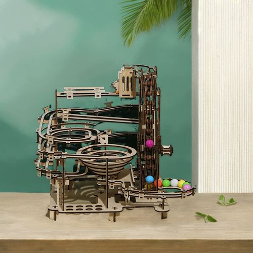 3D Wooden Puzzle Marble Running
