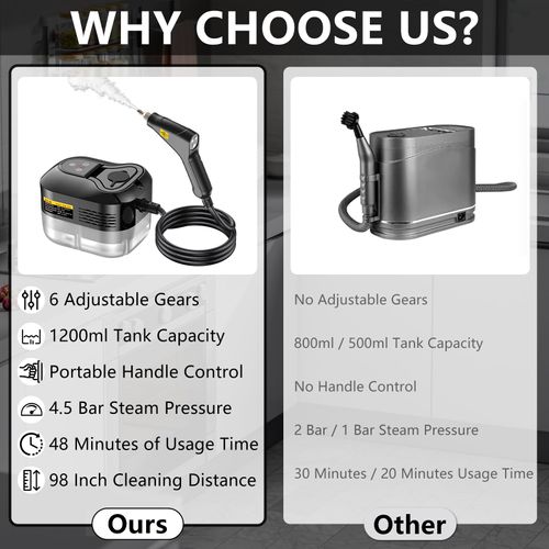 Handheld Steam Cleaner,