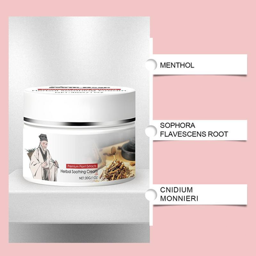 All-Natural Herbal Cream – for Dry Skin, Moisturizing, Body Care