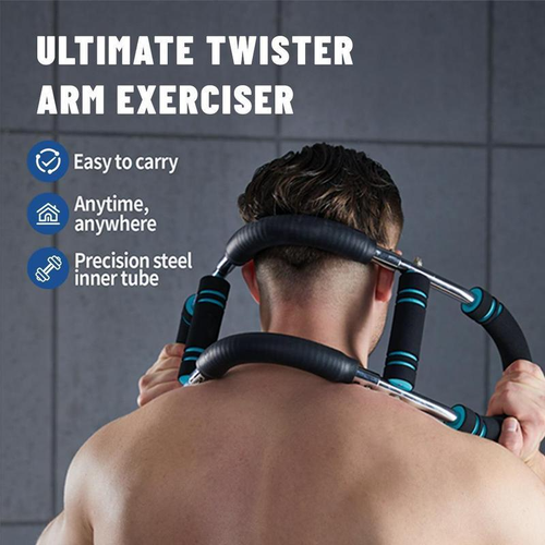 Super handy home exercise gear💪🔥, adjustable resistance to build strong chest and arm muscles😤, detachable design with 40-50LBS intensity⚡