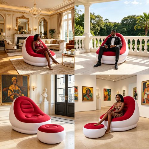 🛋️🔥 High-Quality Foldable Inflatable Sofa – FREE Electric Air Pump Today