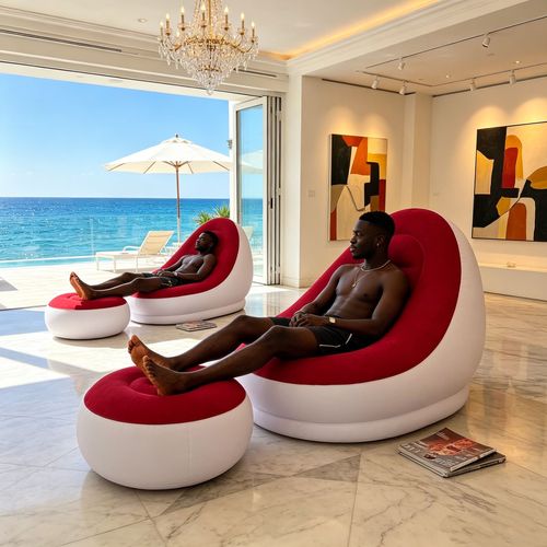 🛋️🔥 High-Quality Foldable Inflatable Sofa – FREE Electric Air Pump Today