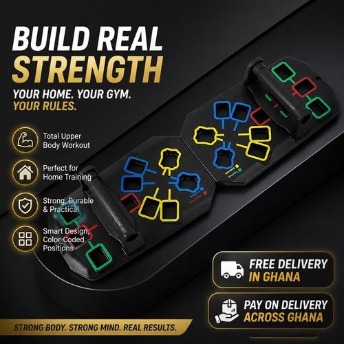💪🔥 Multi-Function Push-Up Board for Chest, Arms, Abs & Full Body Home Workout