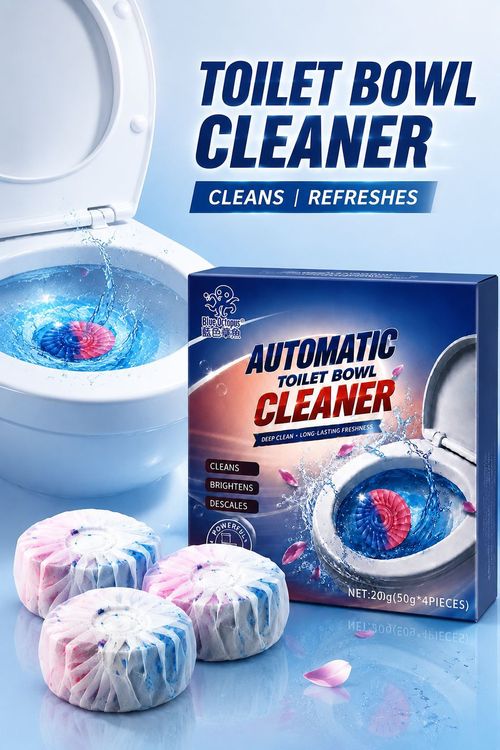 Toilet cleaning block