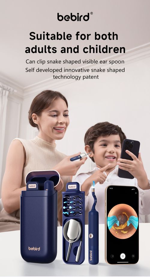 Câmera otoscópio Ear Wax Remoção pinças kit