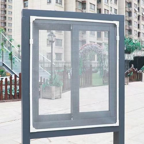 Design moderno janela magnética Mosquito Net