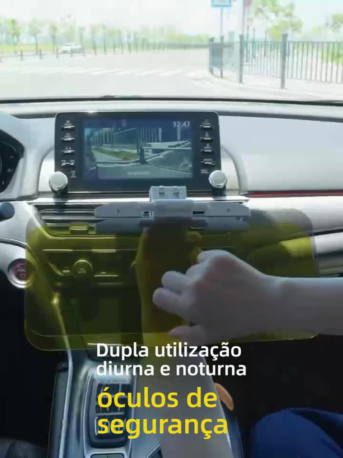 Eye Protection Sun Visor Car Anti-Glare Sun Visor para Drivers