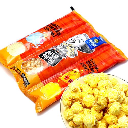 Pipoca  8 pacotes（4 sabores）