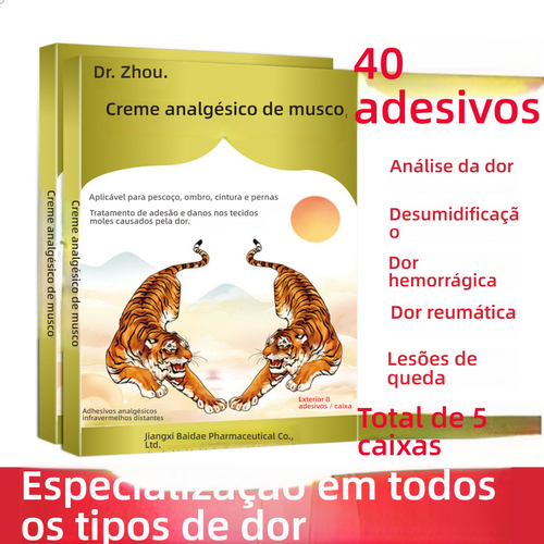 Adesivo para alívio de dores nas articulações