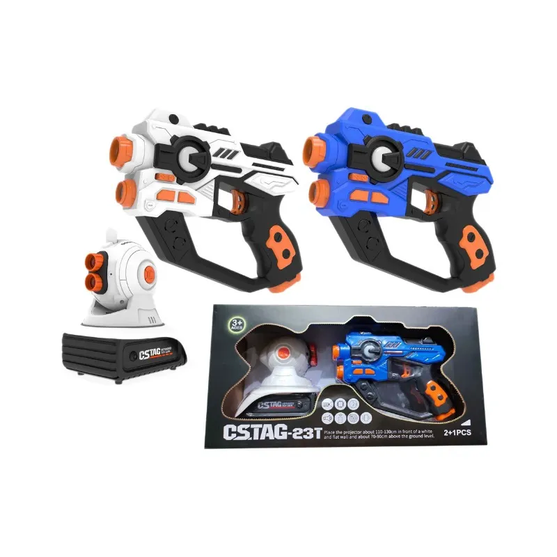 Arma de batalha laser com sensor infravermelho