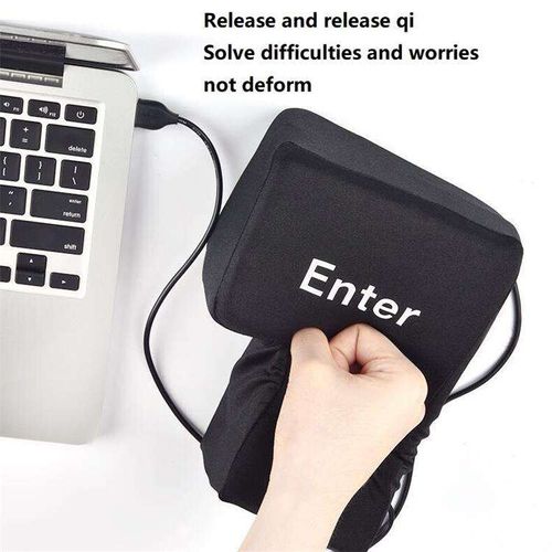 tecla de entrada USB para ventilação de adultos, travesseiro de descompressão, botão grande de entrada