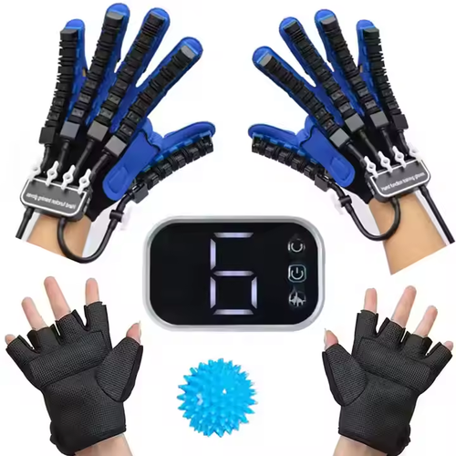 🔥Heated Hand Massager Rehabilitation Robot Gloves Stroke Hemiplegic Hand Exercise