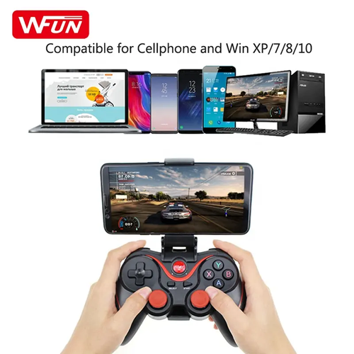 Wireless Gamepad Game Controller Joystick for Mobile Phone Smartphone Android IOS PS3 PC TV Box All in One