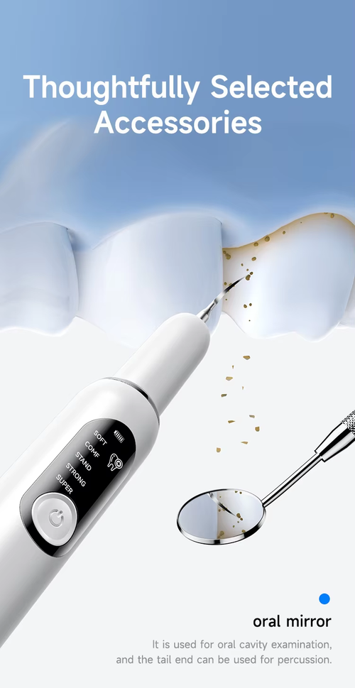 Ultrasonic intelligent teeth cleaner