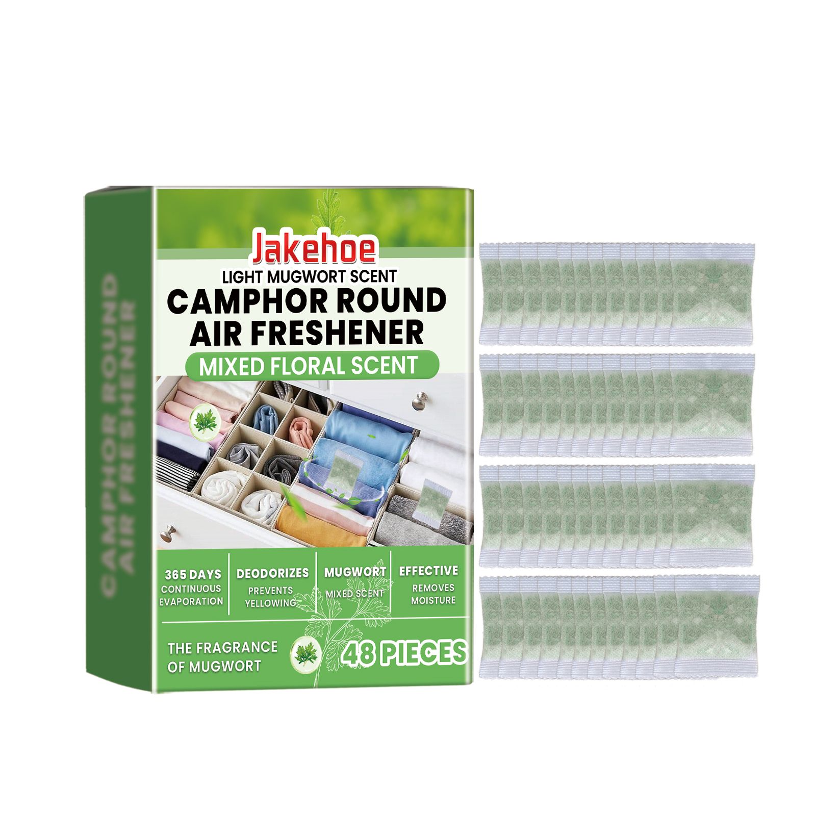 Mugwort JAKEHOE Camphor Round Air Freshener