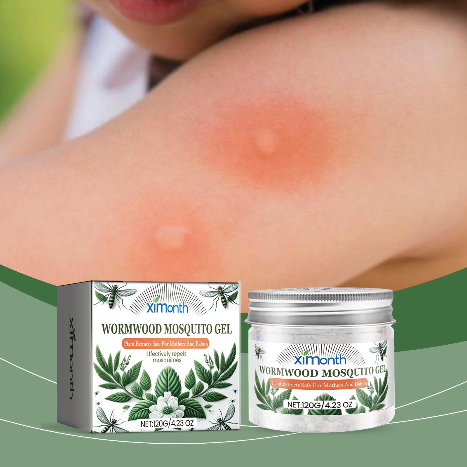 Mugwort Cream XIMONTH Wormwood Mosquito Gel